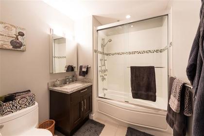 bathroom at #101 - 116 23rd Street, Central Lonsdale, North Vancouver