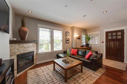 living room at #101 - 116 23rd Street, Central Lonsdale, North Vancouver