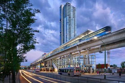 skytrain at #1400 - 4830 Bennett Street, Metrotown, Burnaby South