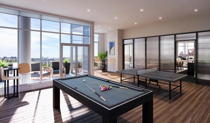 amenity-game-rm at #3803 - 518 Clarke Road, Coquitlam West, Coquitlam