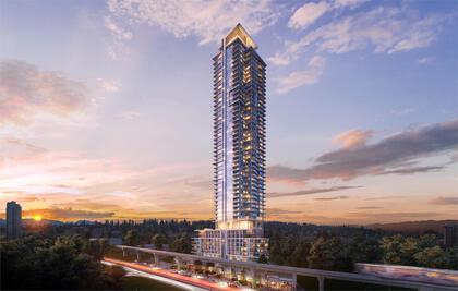 building at #3803 - 518 Clarke Road, Coquitlam West, Coquitlam