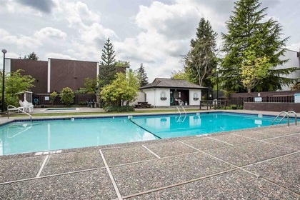 outdoor-pool at #2 - 7353 Montecito Drive, Montecito, Burnaby North