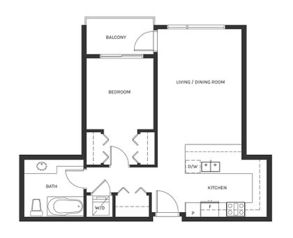 floor-plan at #401 - 11718 224 Street, West Central, Maple Ridge