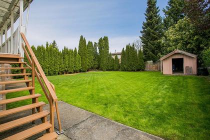 backyard-main at 4952 208a Street, Langley City, Langley