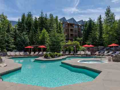 pool at #745 - 4591 Blackcomb Way, Benchlands, Whistler
