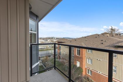 balcony-view at #408 - 19730 56 Avenue, Langley City, Langley