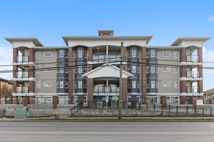 building-exterior-front at #408 - 19730 56 Avenue, Langley City, Langley