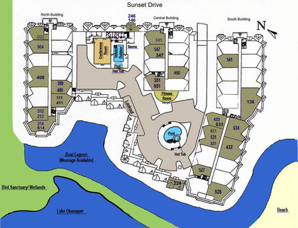 discovery-bay-resort-map at #329 - 1088 Sunset Drive, Kelowna