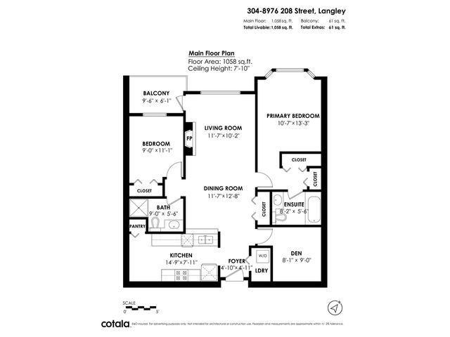 floorplan_mls at 304 - 8976 208 Street, Walnut Grove, Langley