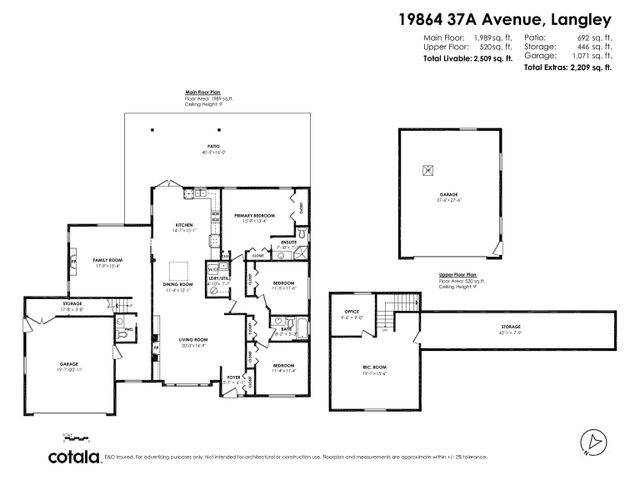 floorplan_mls at 19864 37a Avenue, Brookswood Langley, Langley