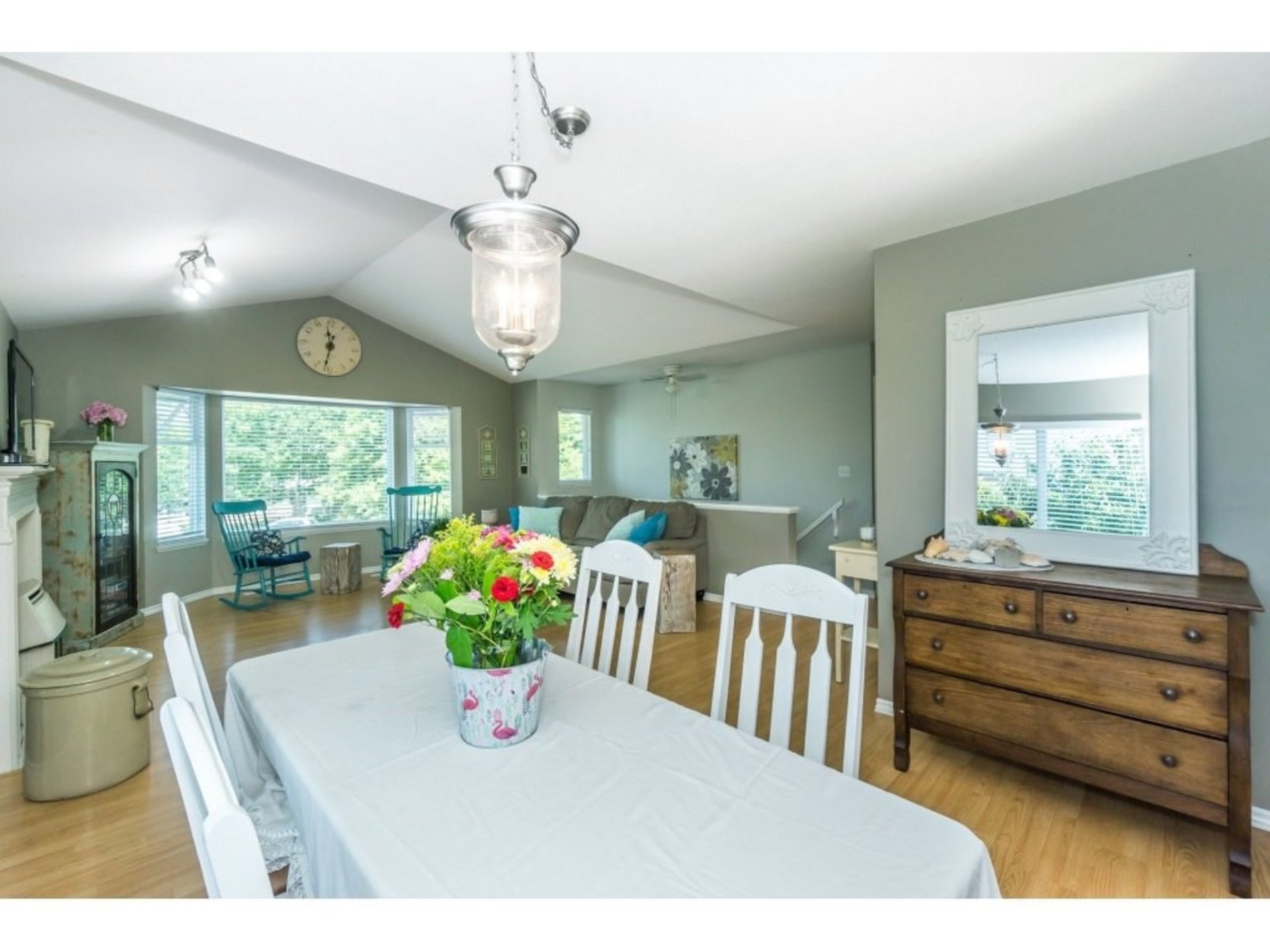 Dining Area at 21662 50a Avenue, Murrayville, Langley