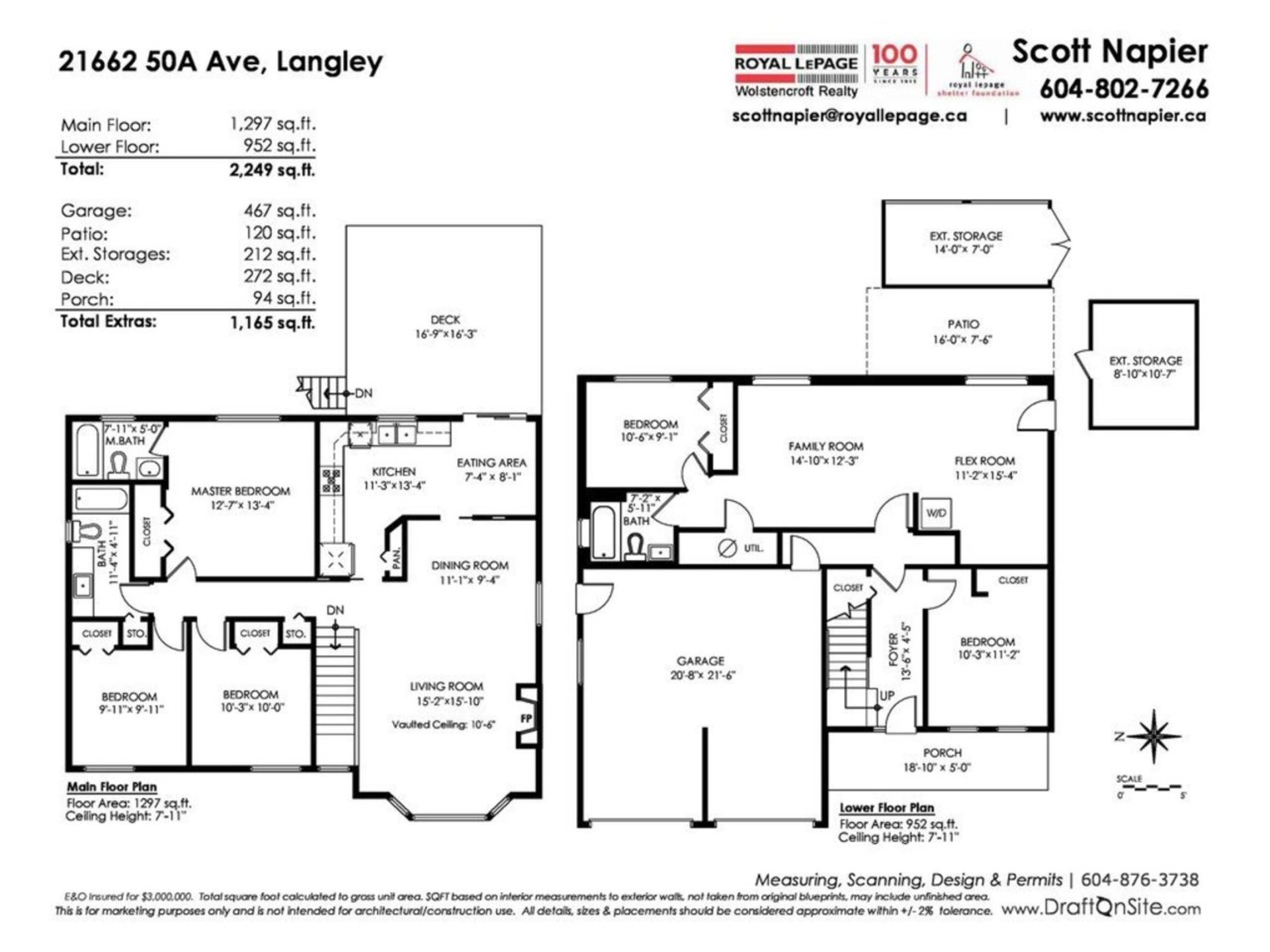 Floor Plan at 21662 50a Avenue, Murrayville, Langley