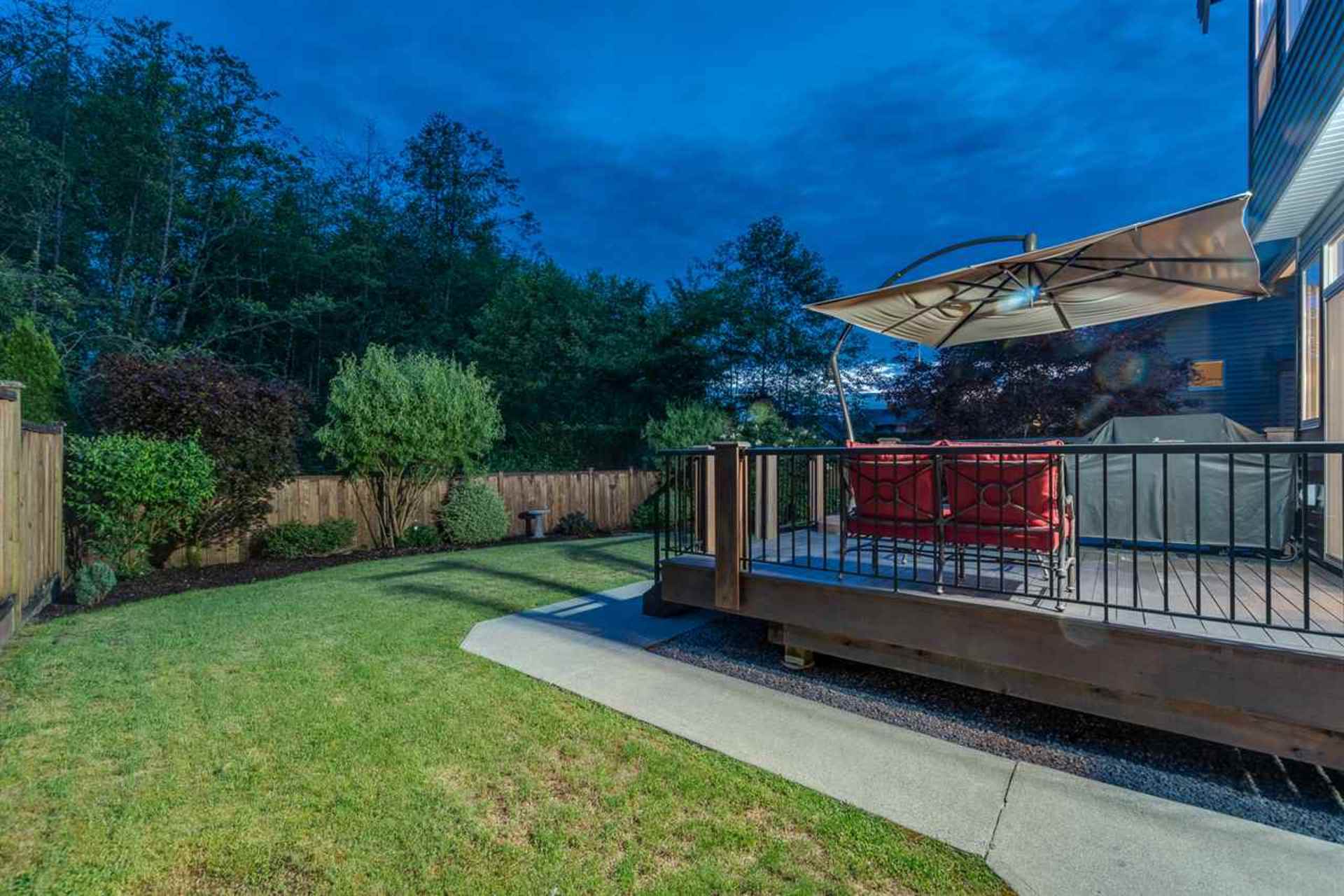 back-yard at 24604 Kimola Drive, Albion, Maple Ridge