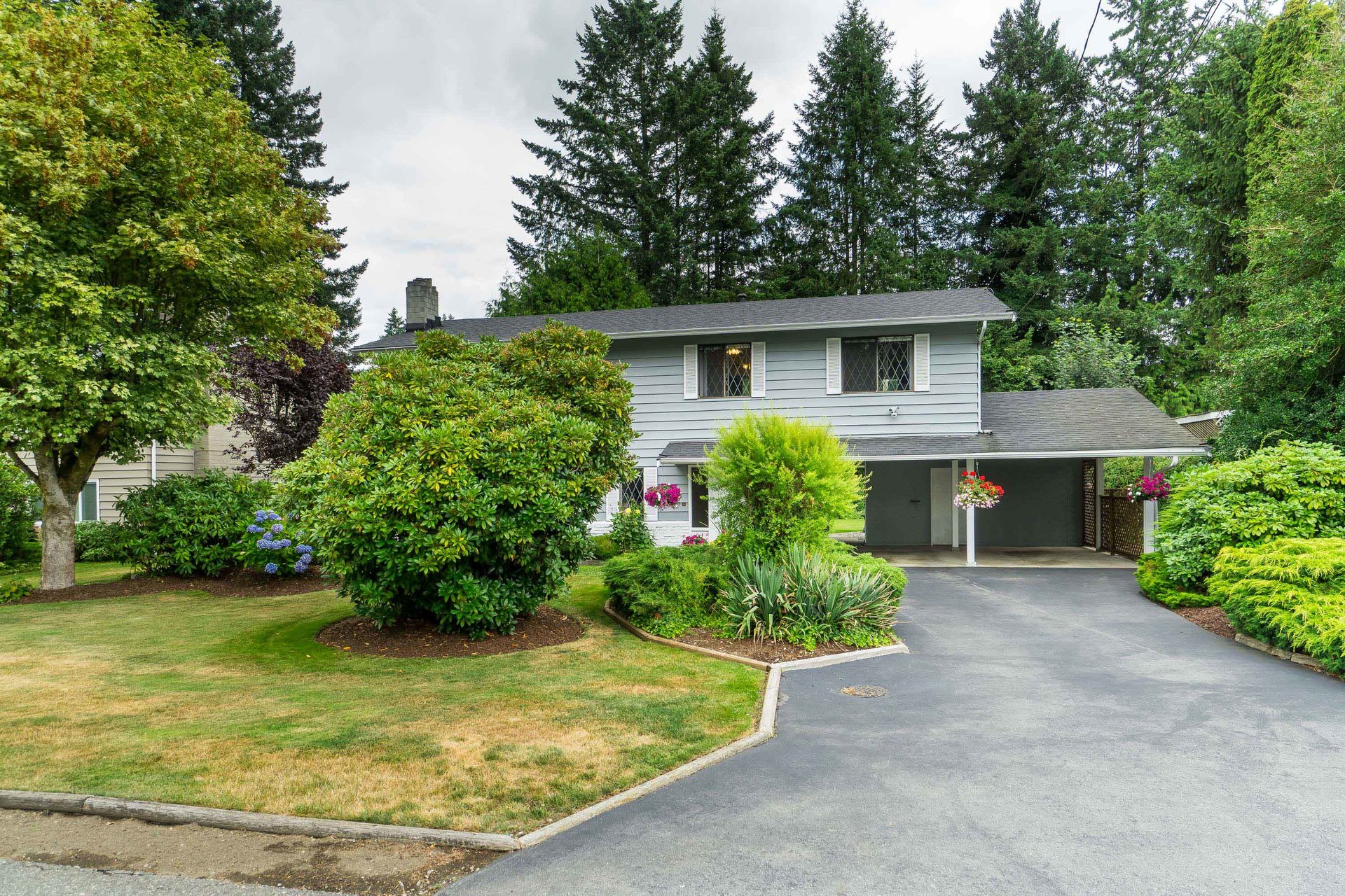 Front Street View at 4062 207a Street, Brookswood Langley, Langley