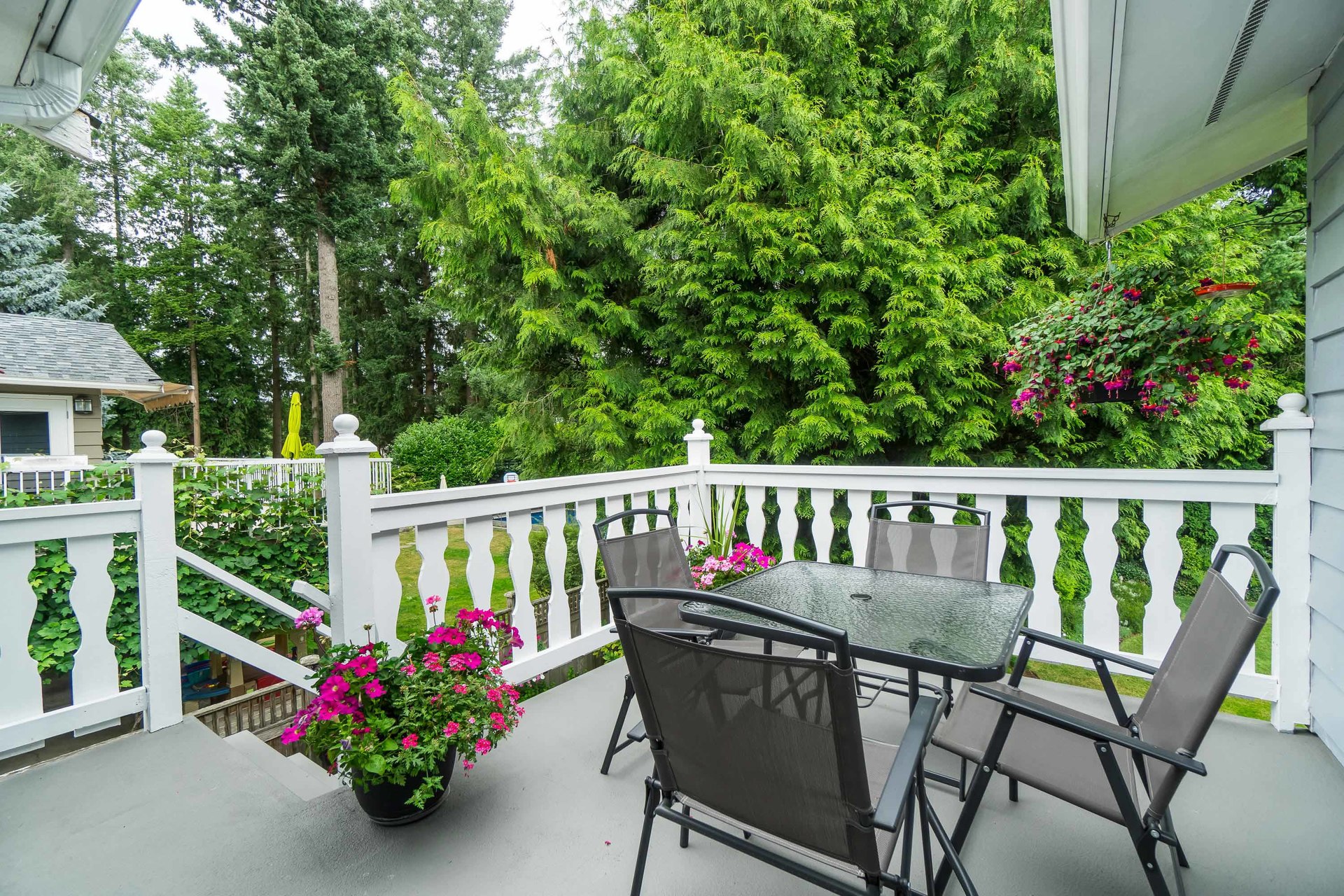 Back Sundeck at 4062 207a Street, Brookswood Langley, Langley Back Sundeck at 4062 207a Street, Brookswood Langley, Langley