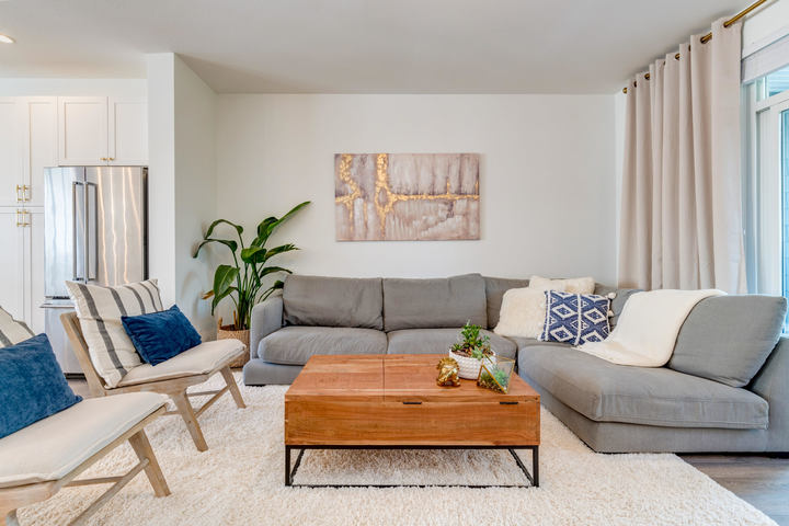Living Room at 15 - 16357 15 Avenue, King George Corridor, South Surrey White Rock