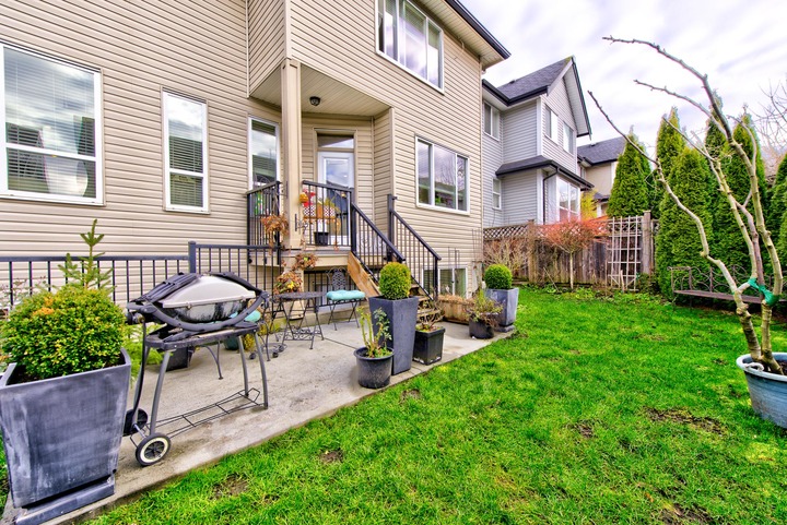 Backyard at 17910 70a Avenue, Cloverdale
