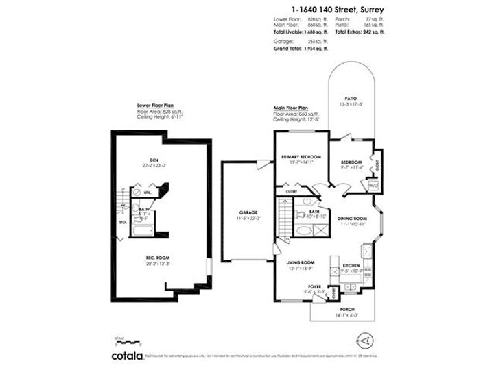 37 at 1 - 1640 140 Street, Sunnyside Park Surrey, South Surrey White Rock