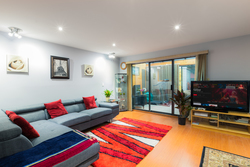 2-living-room-angle-to-sunroom at 35 - 7533 140 Street, East Newton, Surrey