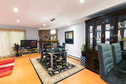 6-dining-room-to-fireplace at 35 - 7533 140 Street, East Newton, Surrey