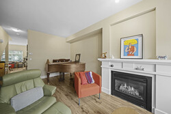 7-family-room-and-piano at 15 - 2678 King George Boulevard, King George Corridor, South Surrey White Rock