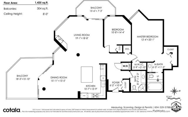 c3bcf9af807b4243fdd592c3ffac9893 at 1605 - 1135 Quayside Drive, Quay, New Westminster