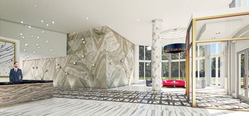 lobby-small at 5333 Goring Street, Central BN, Burnaby North
