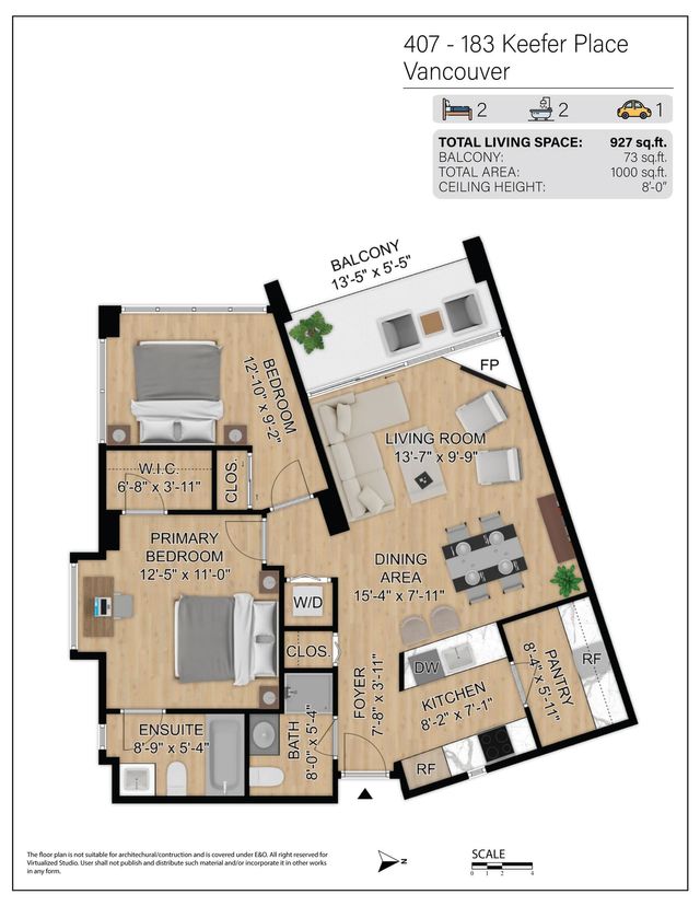 183-keefer-place-downtown-vw-vancouver-west-36-1 at 407 - 183 Keefer Place, Downtown VW, Vancouver West