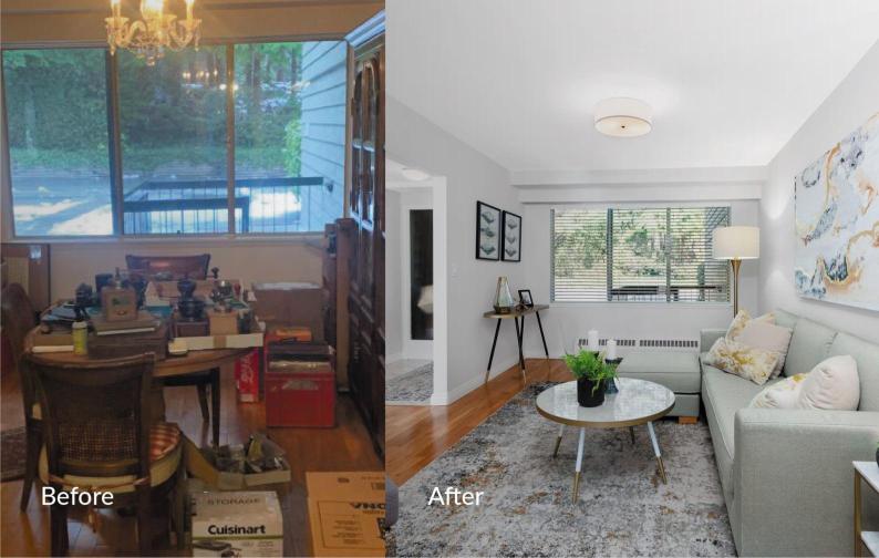 Staged homes sell for more, and they sell faster