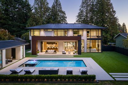 12551 22 Avenue, Ocean Park, South Surrey Back at 12551 22 Avenue, Crescent Bch Ocean Pk., South Surrey White Rock