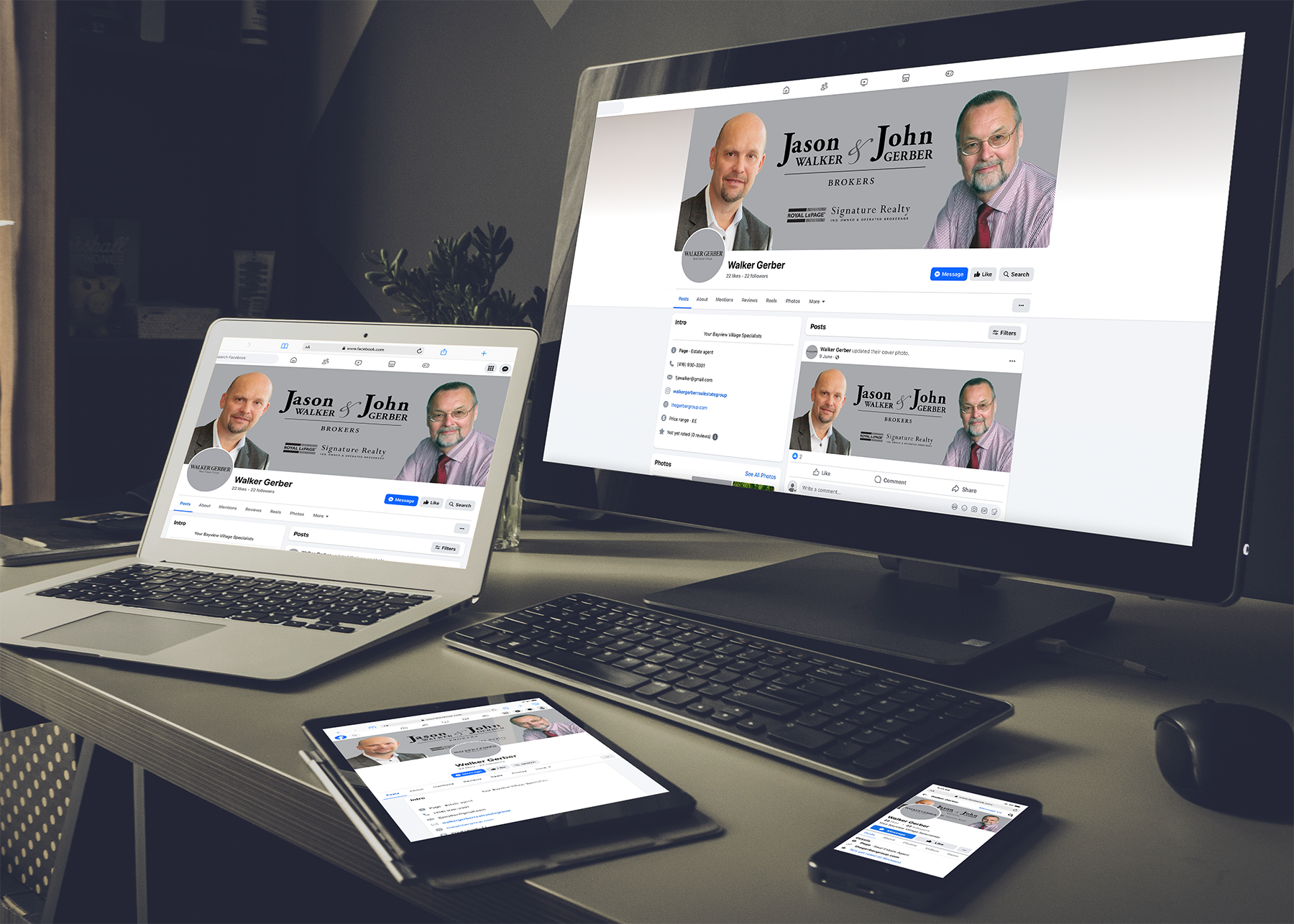 Online Presence & Active Promotion on Social Media Online Presence & Active Promotion on Social Media