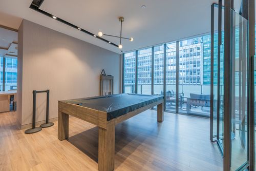 Amenities - Game room at 25 E Richmond Street, Church-Yonge Corridor, Toronto Amenities - Game room at 25 E Richmond Street, Church-Yonge Corridor, Toronto