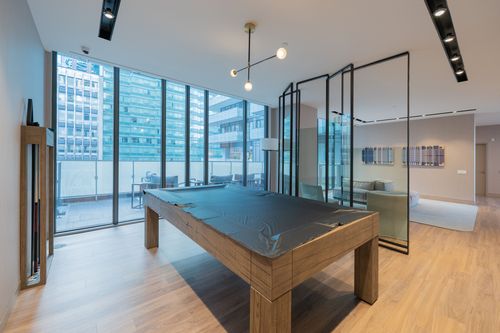 Amenities - Game room at 25 E Richmond Street, Church-Yonge Corridor, Toronto Amenities - Game room at 25 E Richmond Street, Church-Yonge Corridor, Toronto