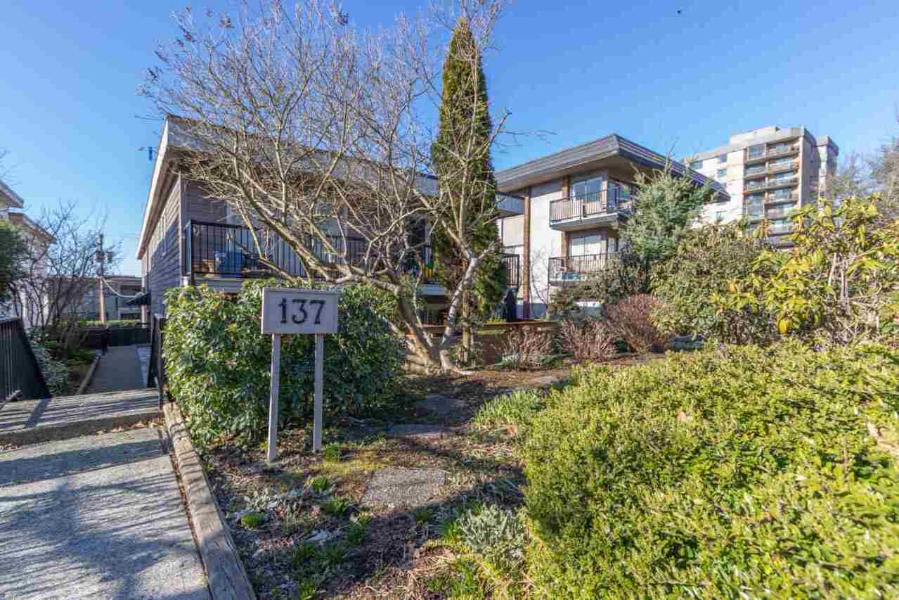 exterior at 2 - 137 E 5th Street, Lower Lonsdale, North Vancouver