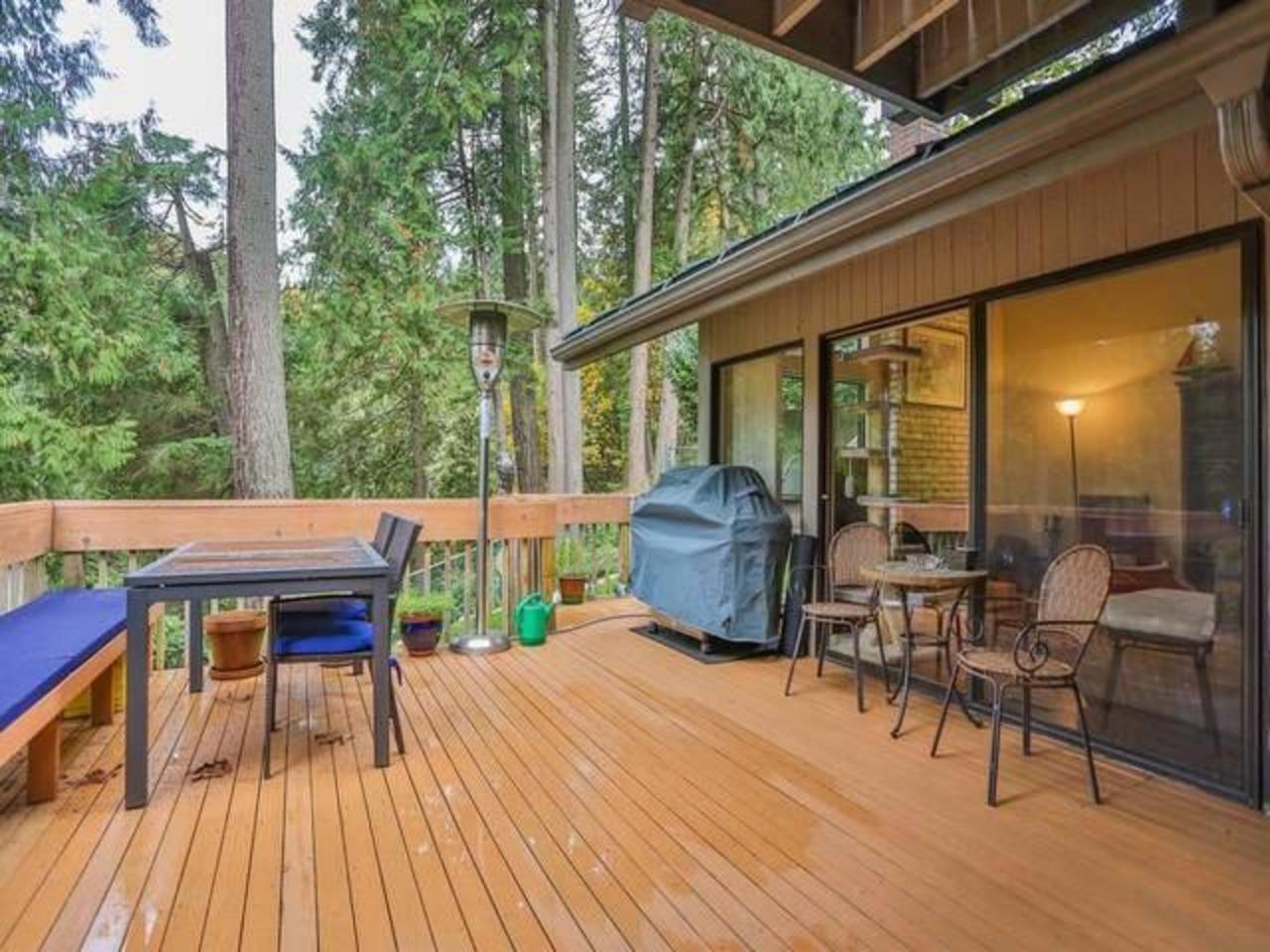 Patio at 2897 Capilano Road, Capilano NV, North Vancouver Patio at 2897 Capilano Road, Capilano NV, North Vancouver