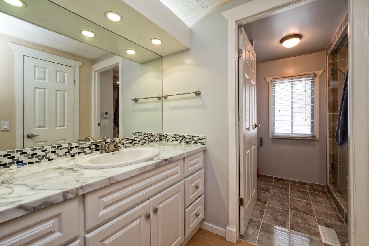 Bathroom at 227 Old Dollarton Road, Seymour NV, North Vancouver