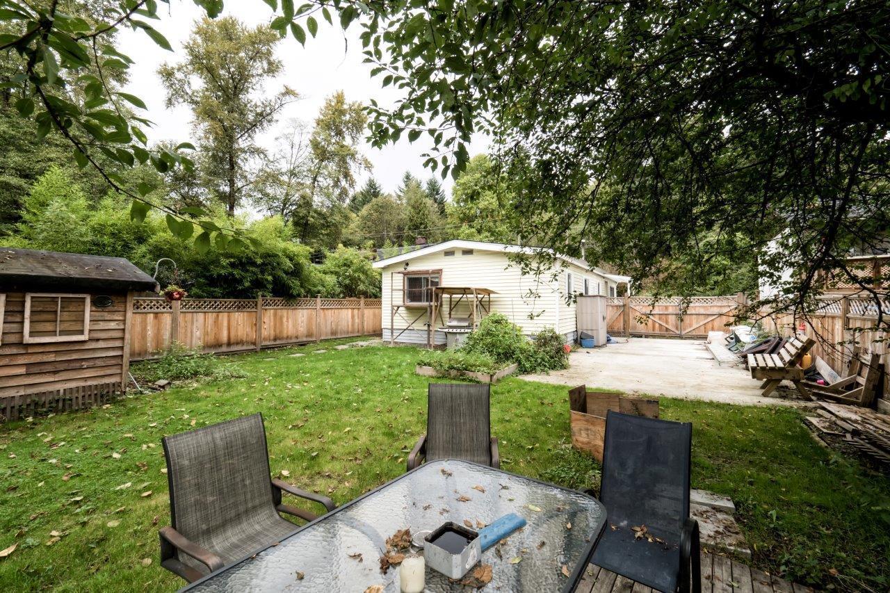 Yard at 227 Old Dollarton Road, Seymour NV, North Vancouver Yard at 227 Old Dollarton Road, Seymour NV, North Vancouver