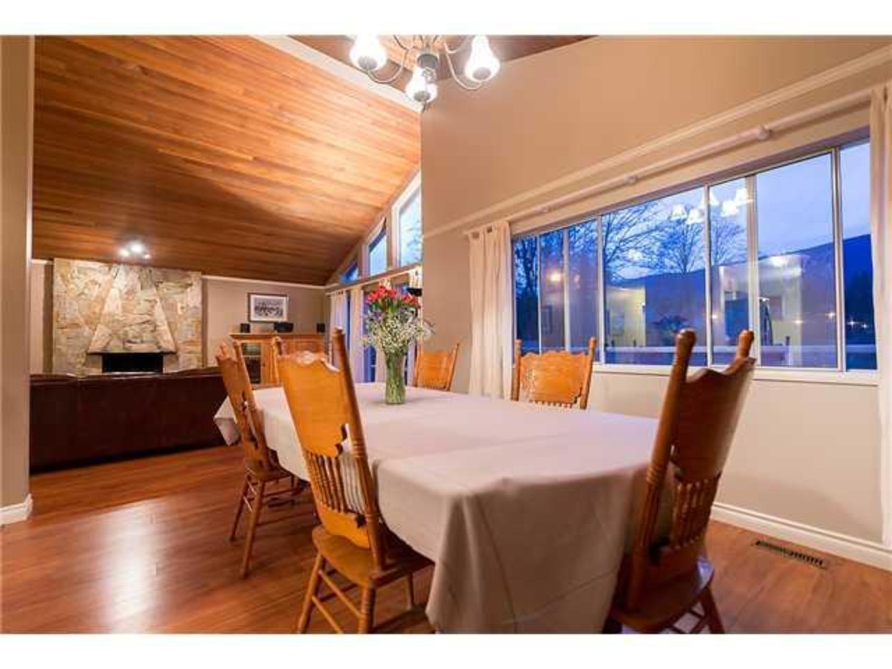 Dining-Room at 4141 Best Crt Court, Indian River, North Vancouver