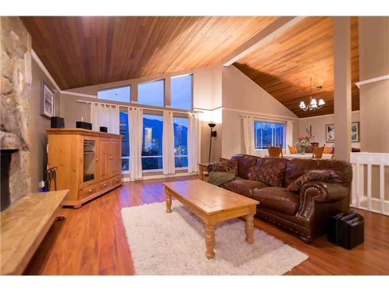 Living-Room at 4141 Best Crt Court, Indian River, North Vancouver Living-Room at 4141 Best Crt Court, Indian River, North Vancouver
