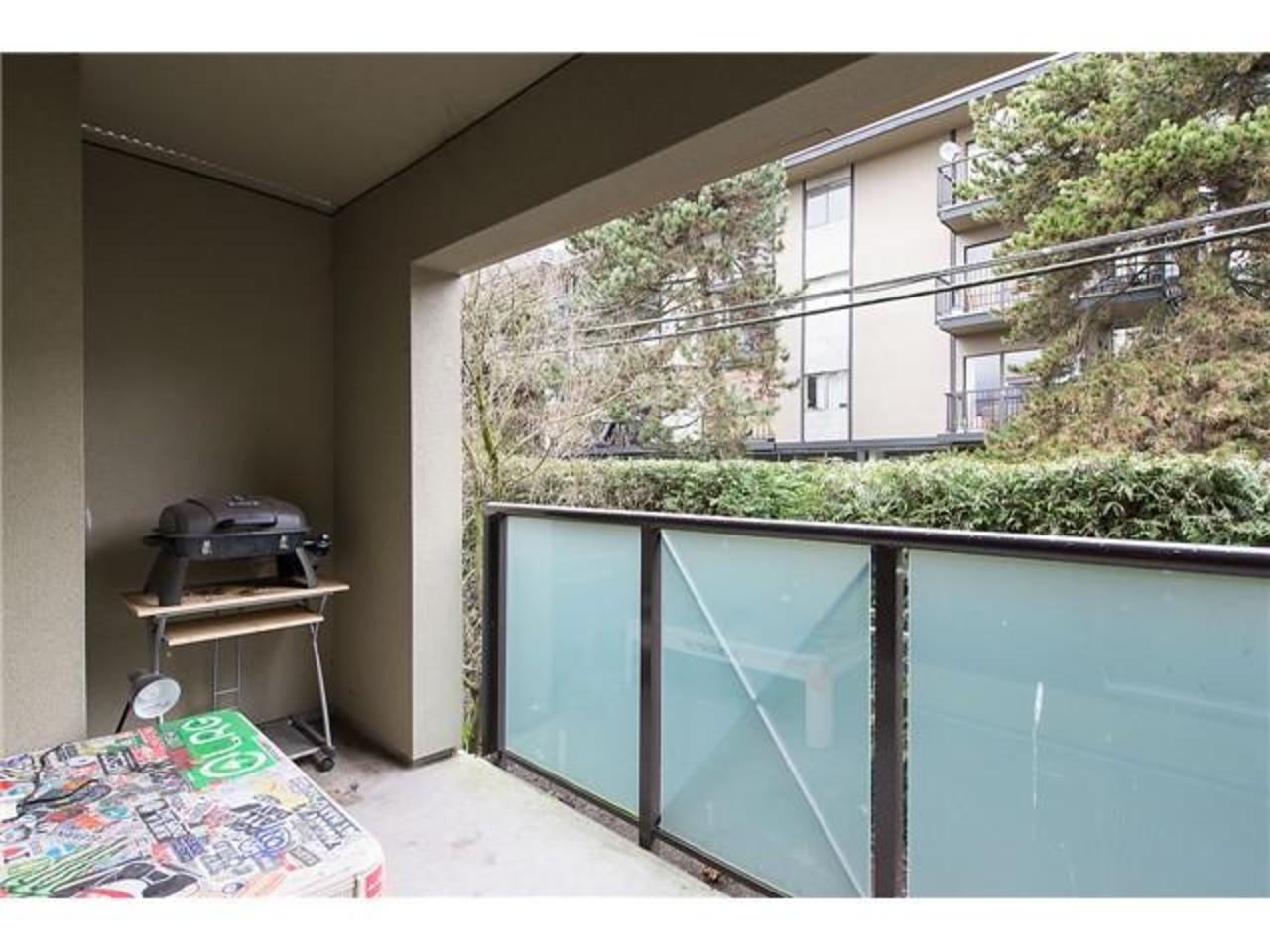 Balcony at 218 - 140 4th Street, Lower Lonsdale, North Vancouver Balcony at 218 - 140 4th Street, Lower Lonsdale, North Vancouver