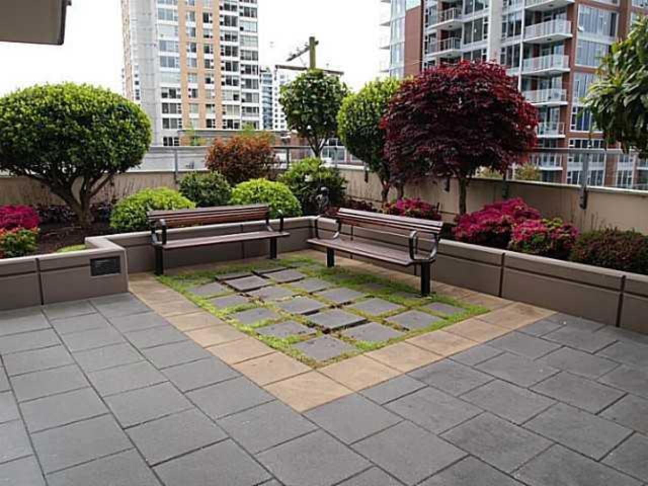 Patio at 704 - 121 16th Street, Central Lonsdale, North Vancouver Patio at 704 - 121 16th Street, Central Lonsdale, North Vancouver