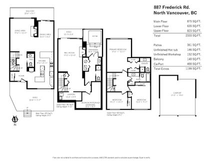  at 887 Frederick Road, Princess Park, North Vancouver