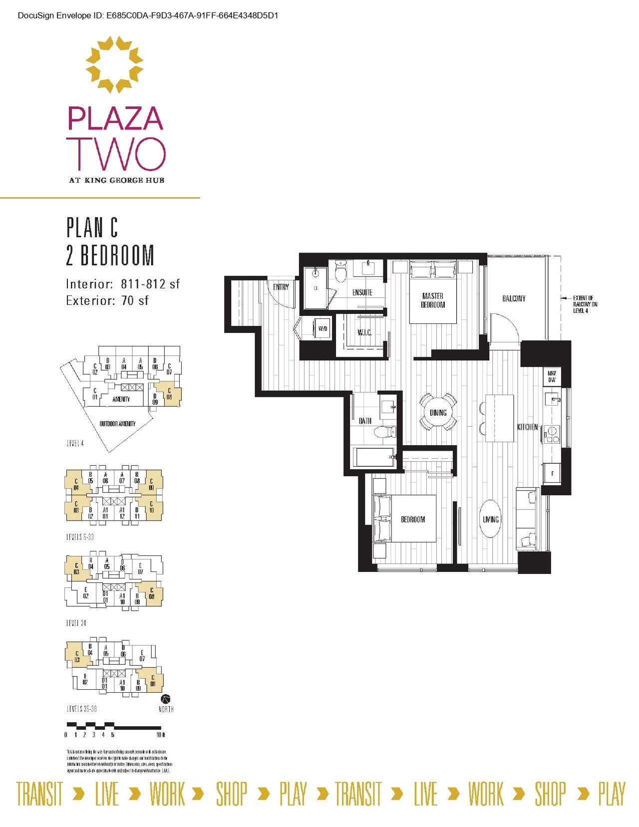 603-plaza-two-plan-c at 603 - 13745 George Jct, Whalley, North Surrey 603-plaza-two-plan-c at 603 - 13745 George Jct, Whalley, North Surrey