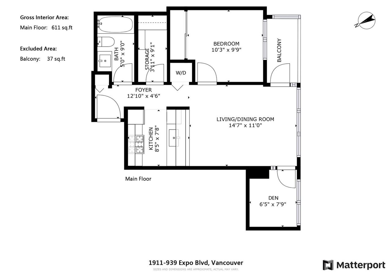 939-expo-boulevard-yaletown-vancouver-west-16 at 1911 - 939 Expo Boulevard, Yaletown, Vancouver West