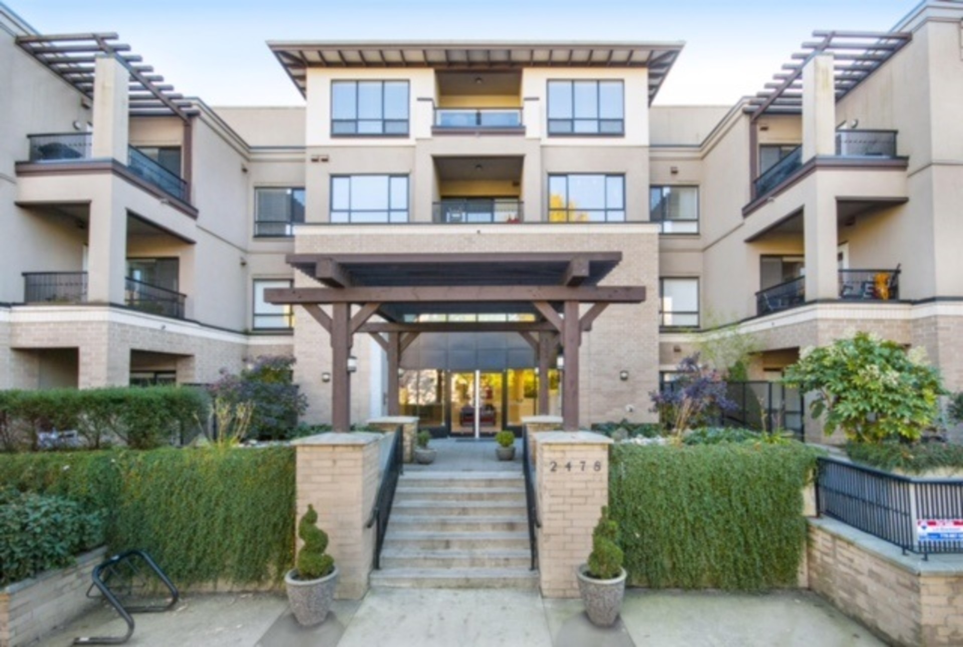 2478-welcher-front at 316 - 2478 Welcher Avenue, Central Pt Coquitlam, Port Coquitlam