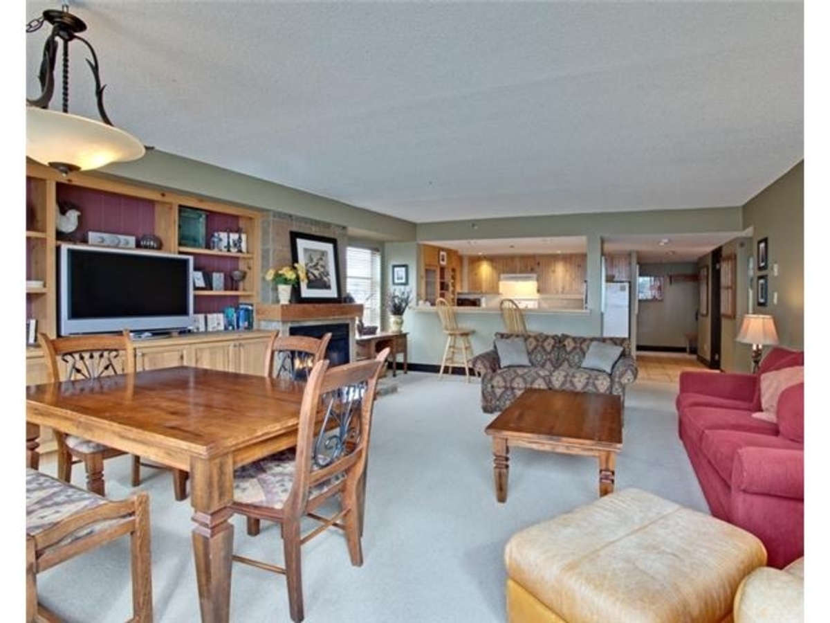 Dining and living room