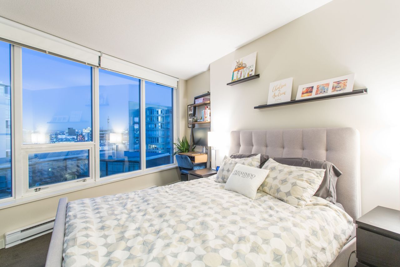 704-445-w-2nd-ave-vancouver-dusk-high-24 at 704 - 445 West 2nd Avenue, False Creek, Vancouver West