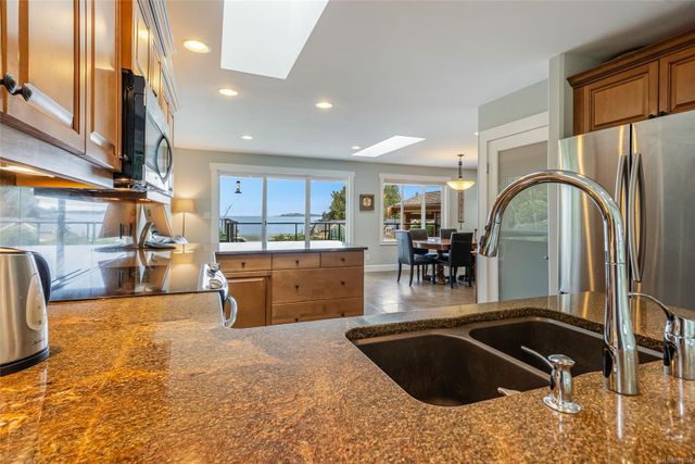 Kitchen Sink View at 1567 Haida Way, Nanoose, Parksville/Qualicum