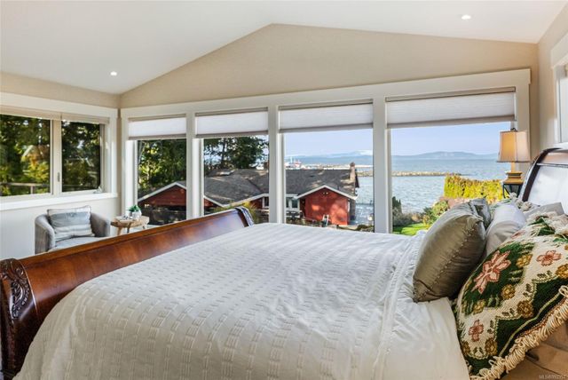 Ocean View Bedroom at 997 Dickinson Way, French Creek, Parksville/Qualicum