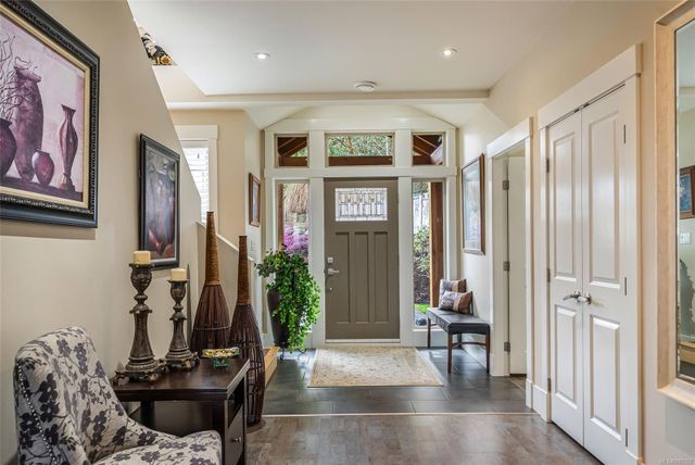 Front Entrance at 997 Dickinson Way, French Creek, Parksville/Qualicum